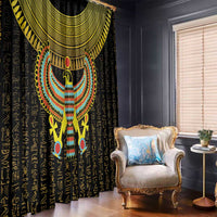 Ancient Egyptian Window Curtain Symbol of Horus The Falcon God - Wonder Print Shop