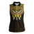 Ancient Egyptian Women Sleeveless Polo Shirt Symbol of Horus The Falcon God - Wonder Print Shop