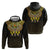 Ancient Egyptian Zip Hoodie Symbol of Horus The Falcon God - Wonder Print Shop