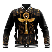 Ankh with Eye of Horus Baseball Jacket Ancient Egypt Culture LT9 - Wonder Print Shop