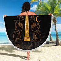 Ankh with Eye of Horus Beach Blanket Ancient Egypt Culture LT9 - Wonder Print Shop