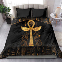 Ankh with Eye of Horus Bedding Set Ancient Egypt Culture LT9 - Wonder Print Shop
