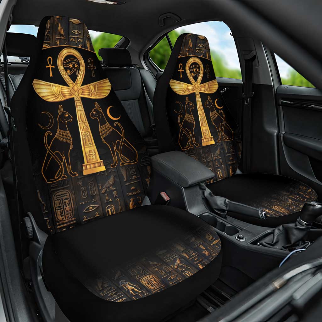 Ankh with Eye of Horus Car Seat Cover Ancient Egypt Culture LT9 - Wonder Print Shop