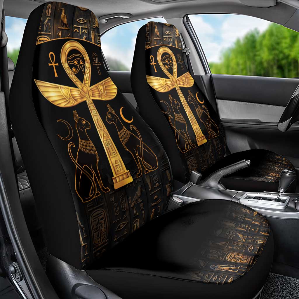 Ankh with Eye of Horus Car Seat Cover Ancient Egypt Culture LT9 - Wonder Print Shop
