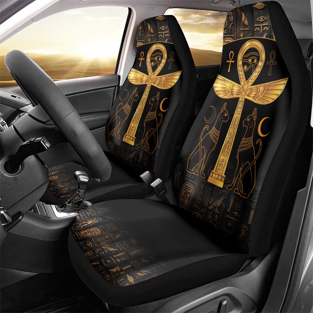 Ankh with Eye of Horus Car Seat Cover Ancient Egypt Culture LT9 - Wonder Print Shop