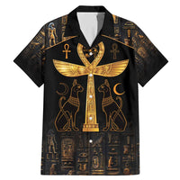 Ankh with Eye of Horus Family Matching Mermaid Dress and Hawaiian Shirt Ancient Egypt Culture LT9 - Wonder Print Shop