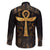 Ankh with Eye of Horus Family Matching Summer Maxi Dress and Hawaiian Shirt Ancient Egypt Culture - Wonder Print Shop