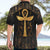 Ankh with Eye of Horus Hawaiian Shirt Ancient Egypt Culture - Wonder Print Shop