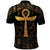 Ankh with Eye of Horus Polo Shirt Ancient Egypt Culture - Wonder Print Shop