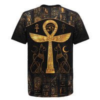 Ankh with Eye of Horus Rugby Jersey Ancient Egypt Culture - Wonder Print Shop