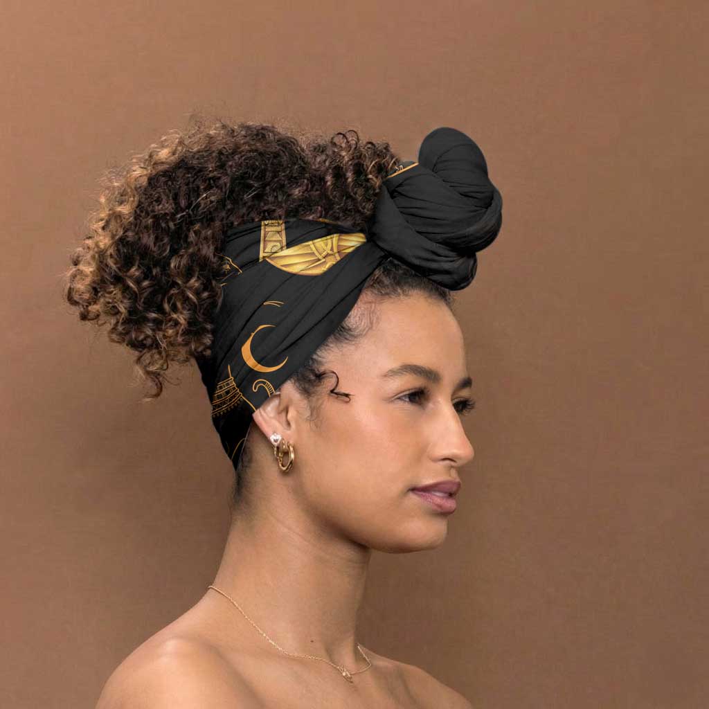 Ankh Eye of Horus Simple Headwrap Ancient Egypt Culture