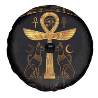 Ankh with Eye of Horus Spare Tire Cover Ancient Egypt Culture - Wonder Print Shop