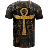 Ankh with Eye of Horus T Shirt Ancient Egypt Culture - Wonder Print Shop