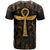 Ankh with Eye of Horus T Shirt Ancient Egypt Culture - Wonder Print Shop