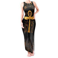 Ankh with Eye of Horus Tank Maxi Dress Ancient Egypt Culture - Wonder Print Shop
