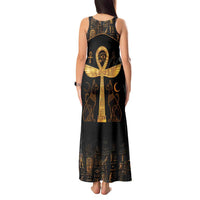 Ankh with Eye of Horus Tank Maxi Dress Ancient Egypt Culture - Wonder Print Shop