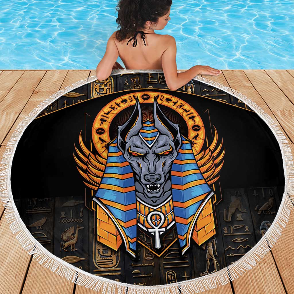 Egyptian Anubis Beach Blanket Ancient Egypt Culture LT9 - Wonder Print Shop