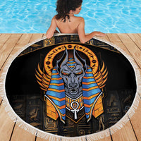 Egyptian Anubis Beach Blanket Ancient Egypt Culture LT9 - Wonder Print Shop