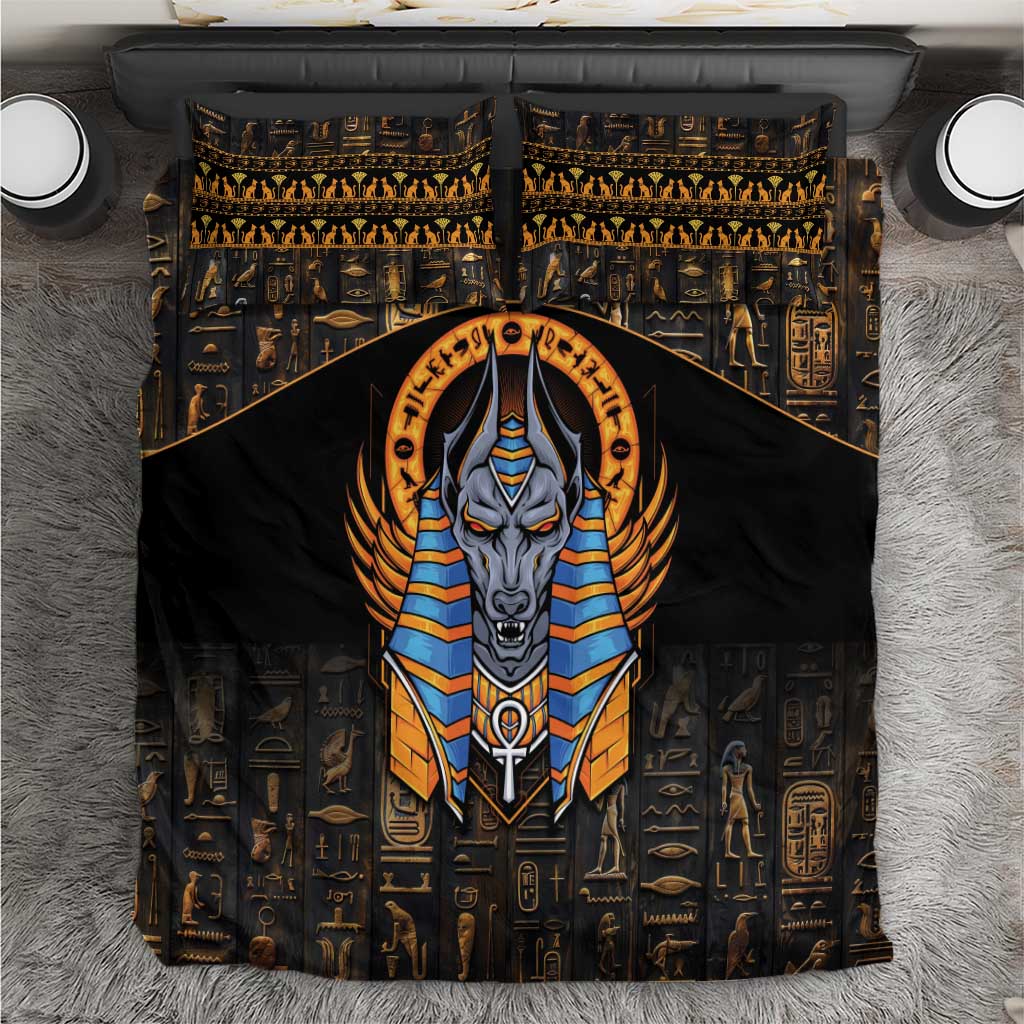 Egyptian Anubis Bedding Set Ancient Egypt Culture LT9 - Wonder Print Shop