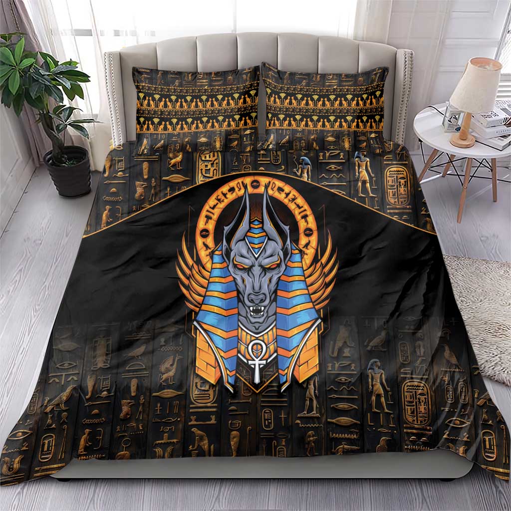 Egyptian Anubis Bedding Set Ancient Egypt Culture LT9 - Wonder Print Shop