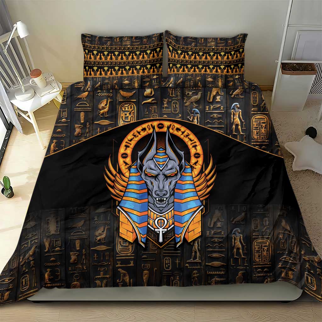 Egyptian Anubis Bedding Set Ancient Egypt Culture LT9 - Wonder Print Shop