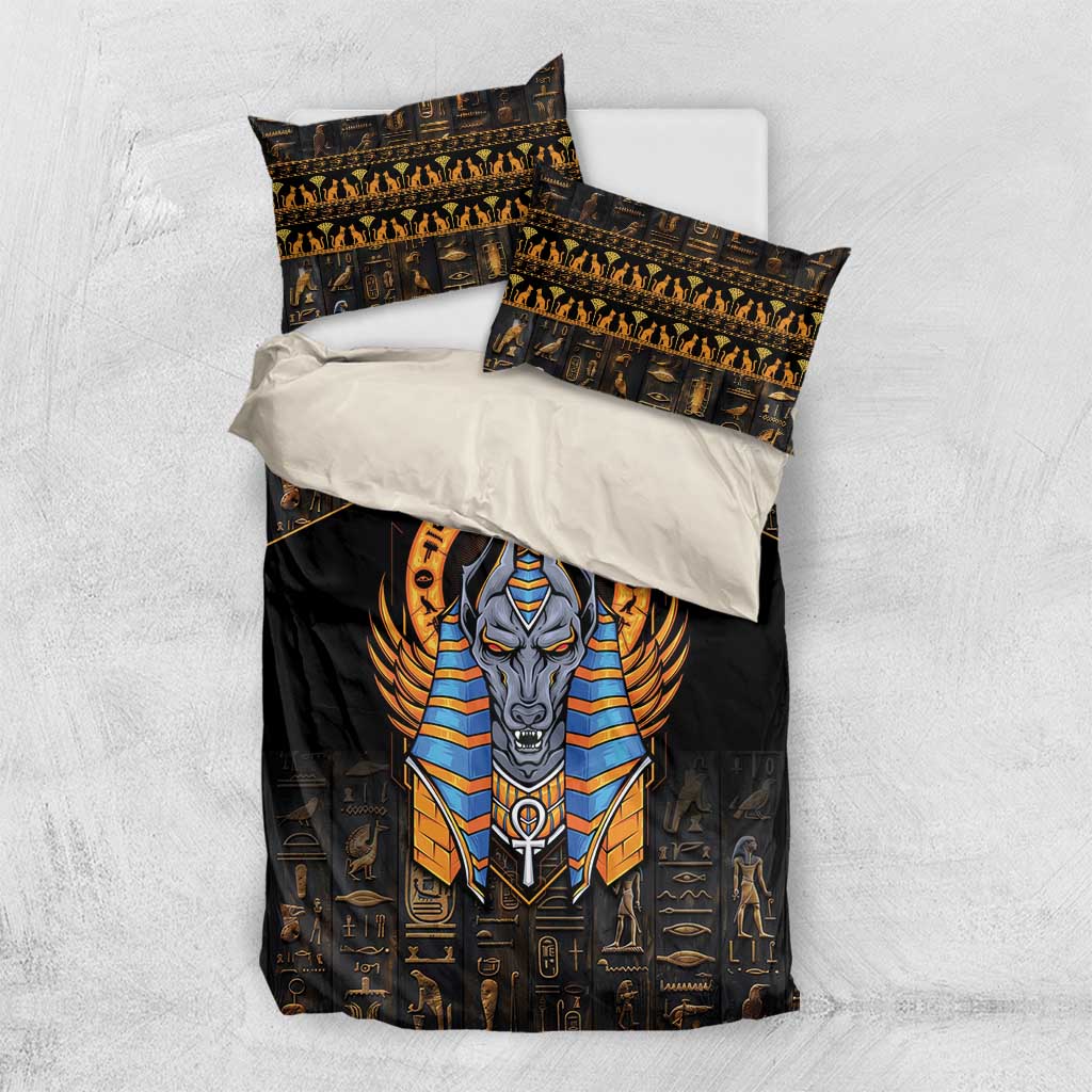 Egyptian Anubis Bedding Set Ancient Egypt Culture LT9 - Wonder Print Shop
