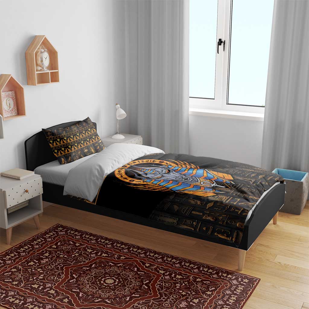 Egyptian Anubis Bedding Set Ancient Egypt Culture LT9 - Wonder Print Shop