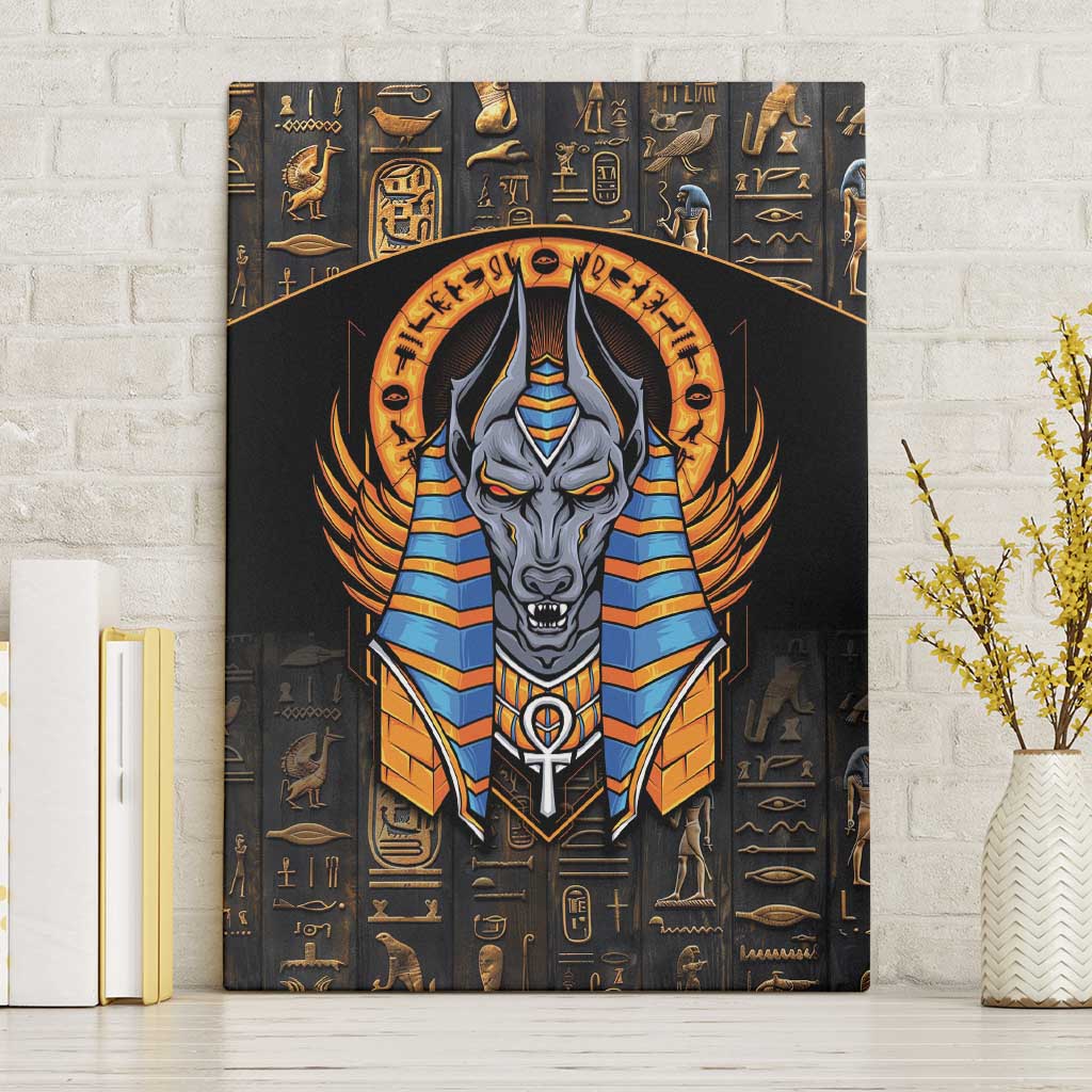Egyptian Anubis Canvas Wall Art Ancient Egypt Culture LT9 - Wonder Print Shop