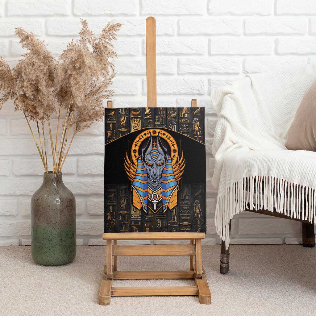 Egyptian Anubis Canvas Wall Art Ancient Egypt Culture LT9 - Wonder Print Shop