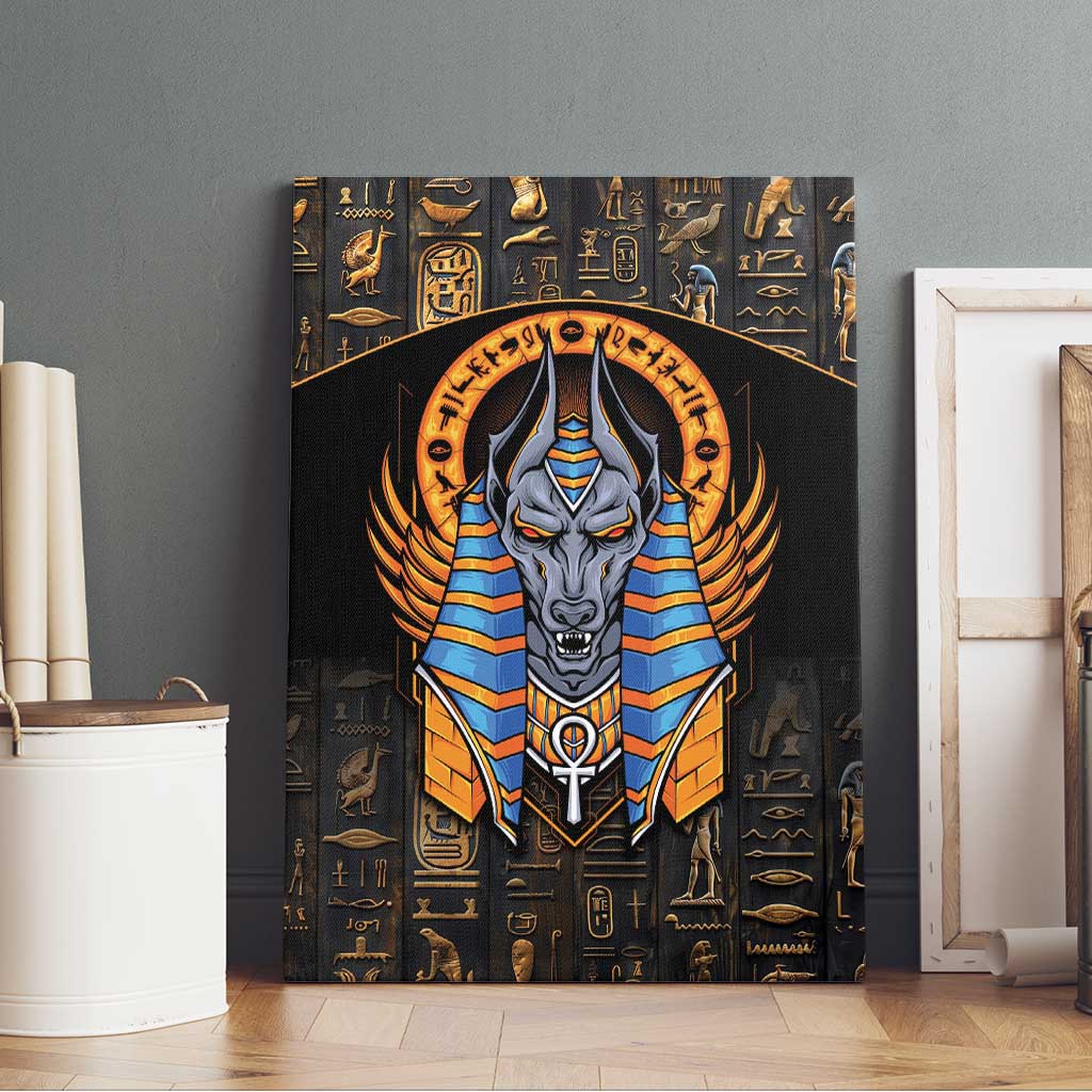 Egyptian Anubis Canvas Wall Art Ancient Egypt Culture LT9 - Wonder Print Shop