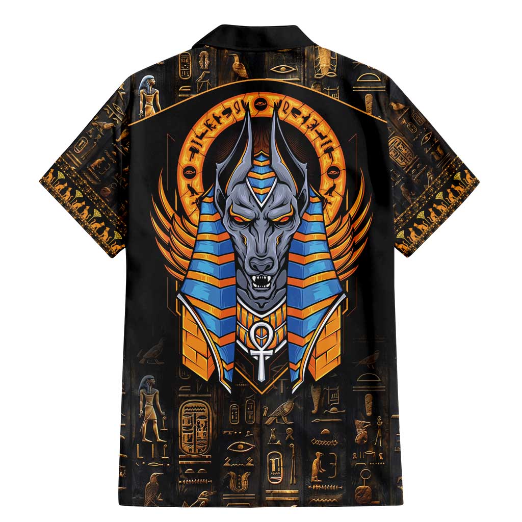 Egyptian Anubis Family Matching Mermaid Dress and Hawaiian Shirt Ancient Egypt Culture LT9 - Wonder Print Shop
