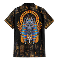 Egyptian Anubis Family Matching Mermaid Dress and Hawaiian Shirt Ancient Egypt Culture LT9 - Wonder Print Shop