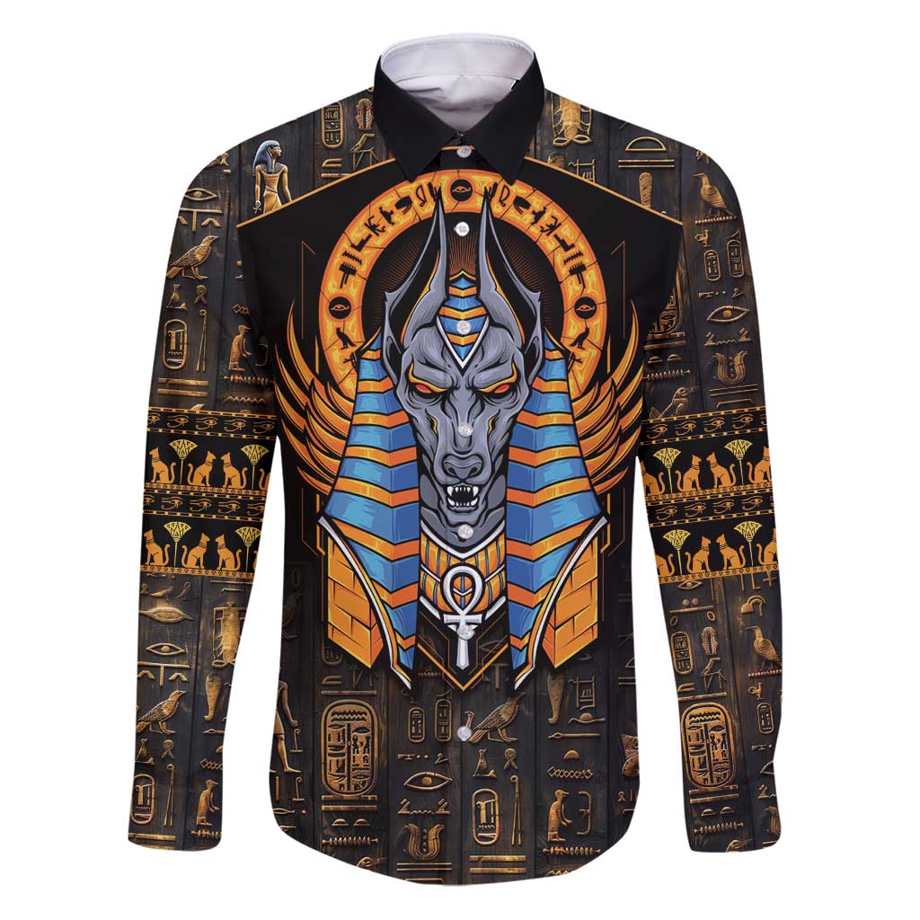 Egyptian Anubis Family Matching Puletasi and Hawaiian Shirt Ancient Egypt Culture - Wonder Print Shop