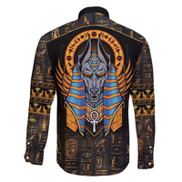 Egyptian Anubis Family Matching Short Sleeve Bodycon Dress and Hawaiian Shirt Ancient Egypt Culture - Wonder Print Shop