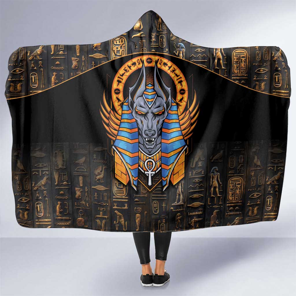 Egyptian Anubis Hooded Blanket Ancient Egypt Culture