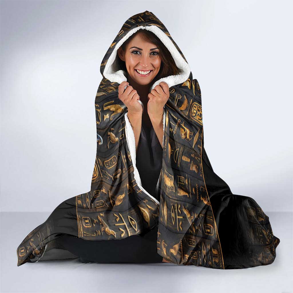Egyptian Anubis Hooded Blanket Ancient Egypt Culture