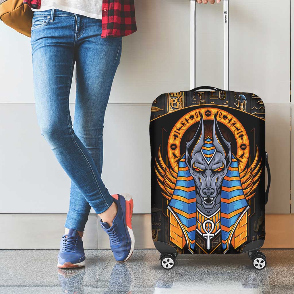 Egyptian Anubis Luggage Cover Ancient Egypt Culture - Wonder Print Shop