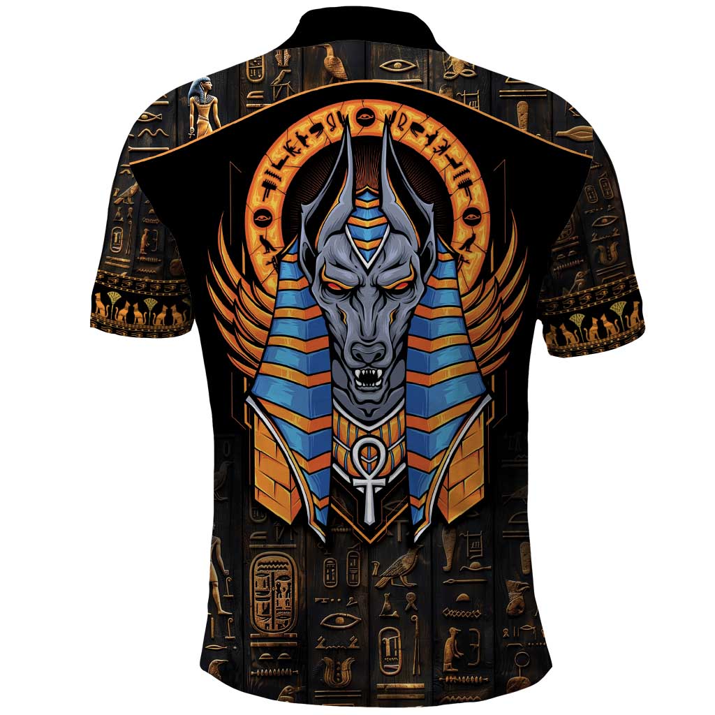 Egyptian Anubis Polo Shirt Ancient Egypt Culture - Wonder Print Shop