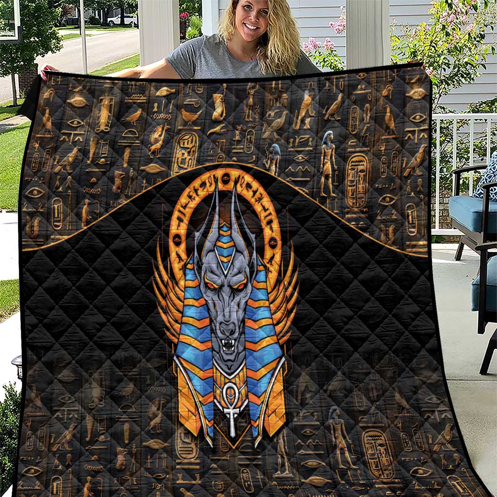 Egyptian Anubis Quilt Ancient Egypt Culture - Wonder Print Shop