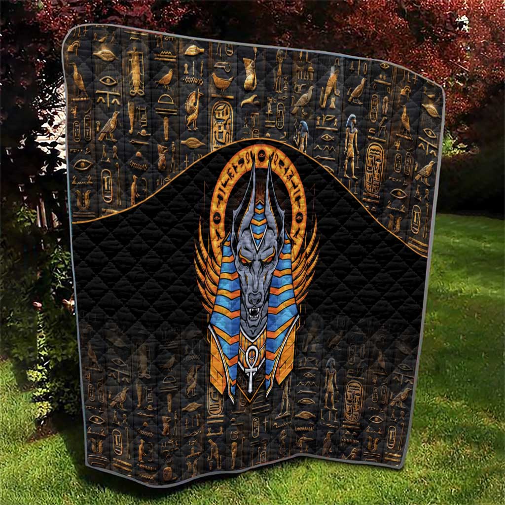 Egyptian Anubis Quilt Ancient Egypt Culture - Wonder Print Shop