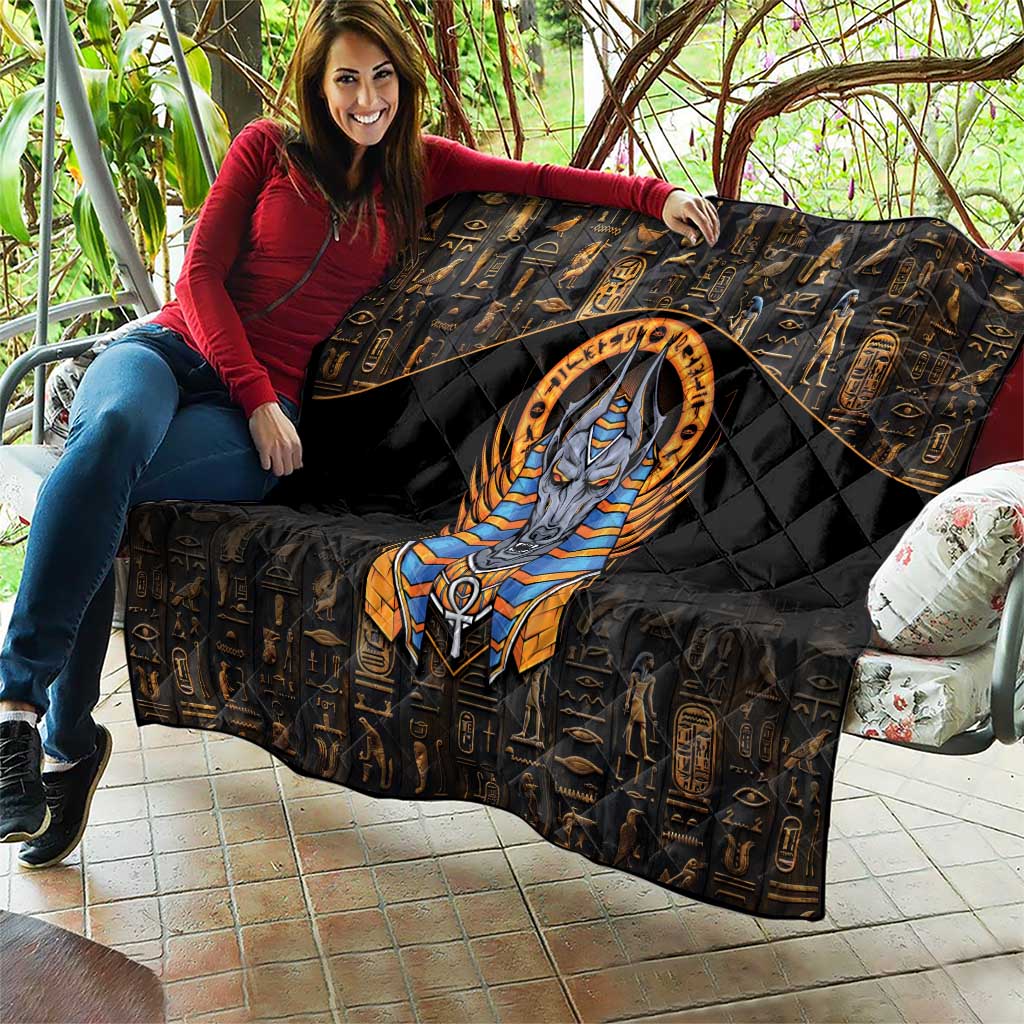 Egyptian Anubis Quilt Ancient Egypt Culture - Wonder Print Shop