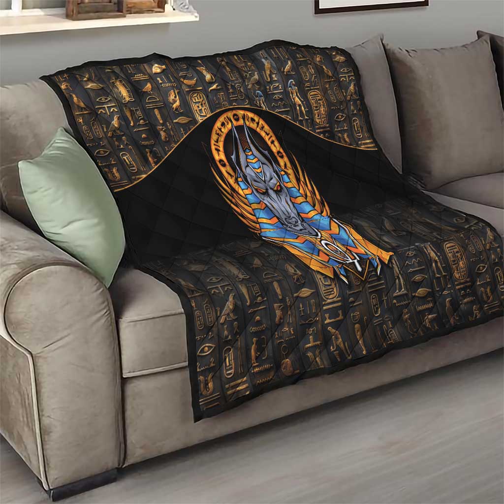 Egyptian Anubis Quilt Ancient Egypt Culture - Wonder Print Shop