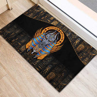 Egyptian Anubis Rubber Doormat Ancient Egypt Culture - Wonder Print Shop