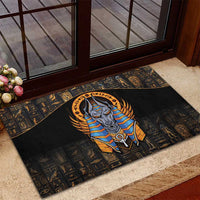 Egyptian Anubis Rubber Doormat Ancient Egypt Culture - Wonder Print Shop