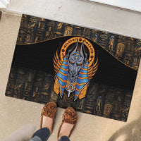 Egyptian Anubis Rubber Doormat Ancient Egypt Culture - Wonder Print Shop