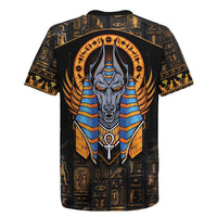 Egyptian Anubis Rugby Jersey Ancient Egypt Culture - Wonder Print Shop