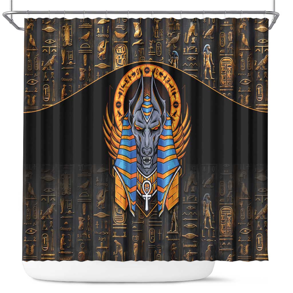 Egyptian Anubis Shower Curtain Ancient Egypt Culture