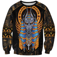 Egyptian Anubis Sweatshirt Ancient Egypt Culture - Wonder Print Shop