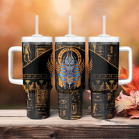 Egyptian Anubis Tumbler With Handle Ancient Egypt Culture - Wonder Print Shop