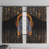 Egyptian Anubis Window Curtain Ancient Egypt Culture - Wonder Print Shop